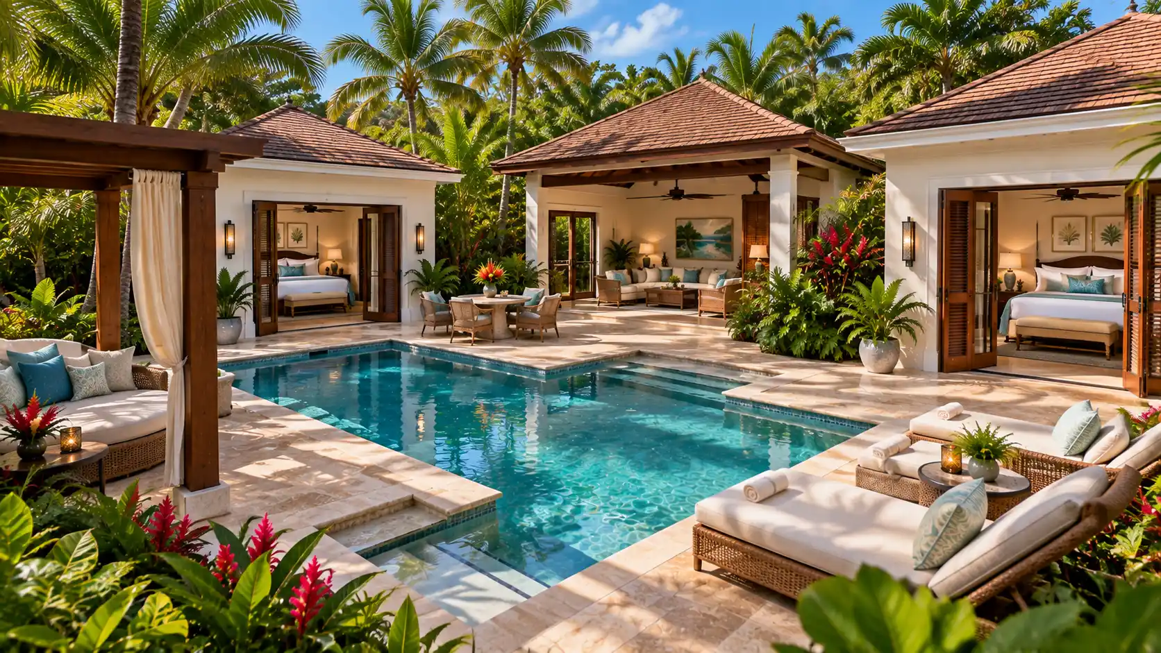 Two Bedroom Poolside Butler Villa